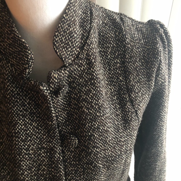 Tweed Military Jacket (missing one button) - Picture 5 of 8